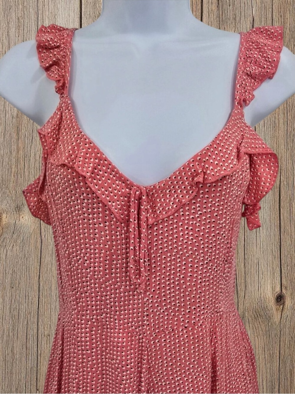 Billabong Coral Knit Sundress with Subtle Print - Picture 6 of 16